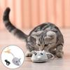 Interactive Kitten Mice Toys Smart Sensing Mouse Electric Stuffed Toy Cute Cat Teaser Self-Playing USB Charging Pet Cat Supplies