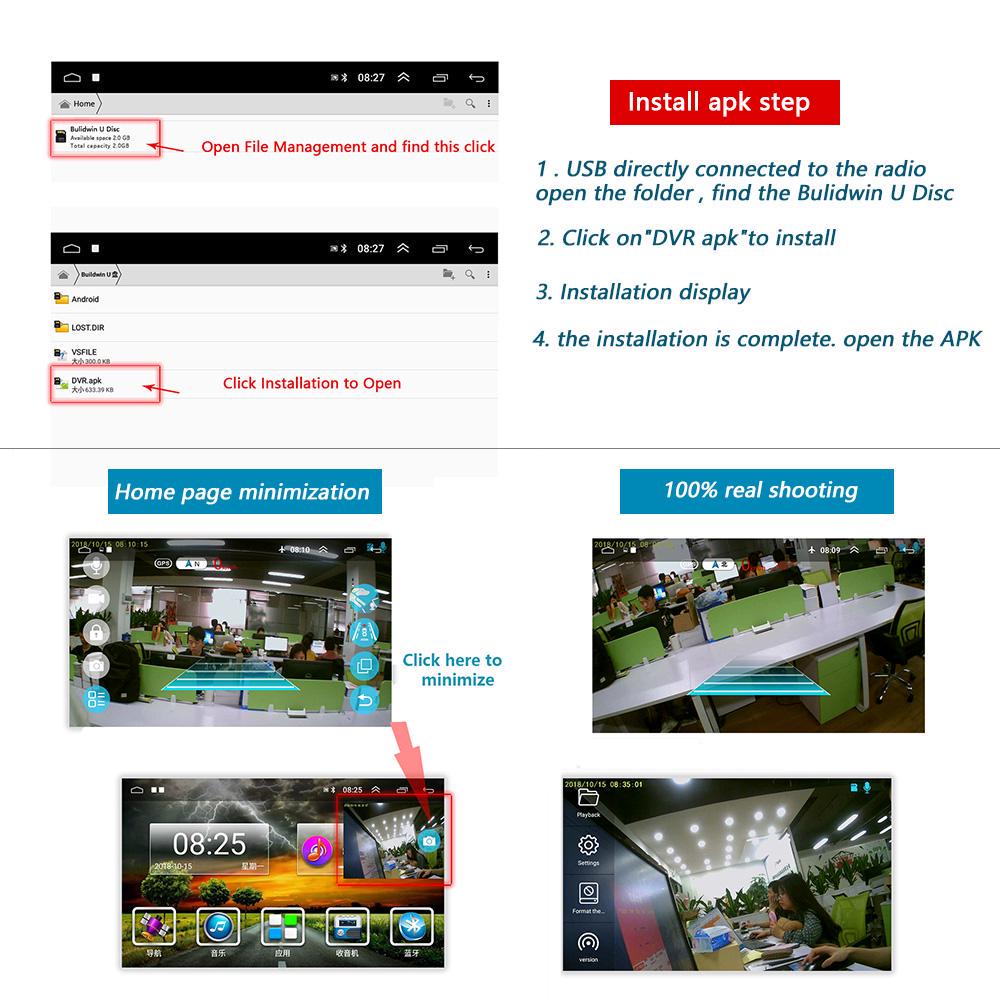 Видеорегистратор автомобильный с широкоугольной full hd камерой. Угол обзора 170 °