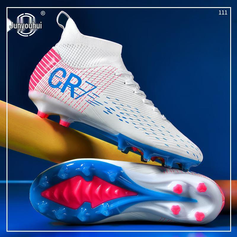 Унисекс Длинные Шипы AG Футбольные Бутсы Jun You Hui