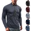 Мужская одежда с длинными рукавами для занятий спортом на открытом воздухе, для бега и фитнеса