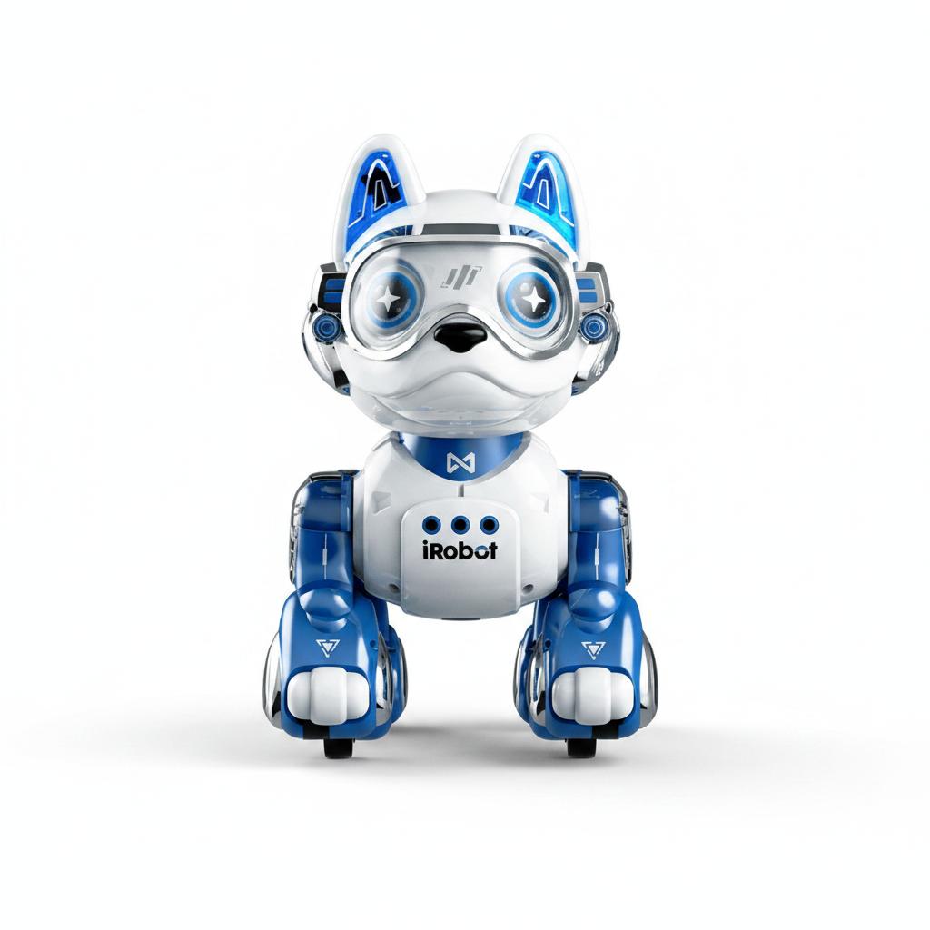 Smart Robot Dog 2026 Children's Toy for Girls 3-6 Years Old Voice Command Touch Interaction Birthday Gift Plastic Material