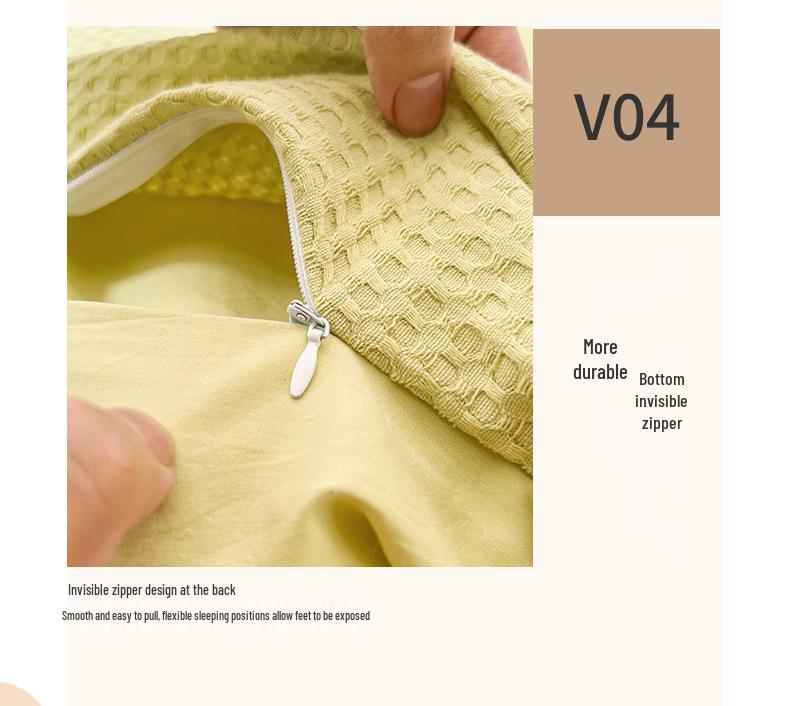 Набор из 3 предметов: Хлопковый дорожный спальный мешок и пододеяльник - Портативный, Защищающий от грязи, для деловых поездок