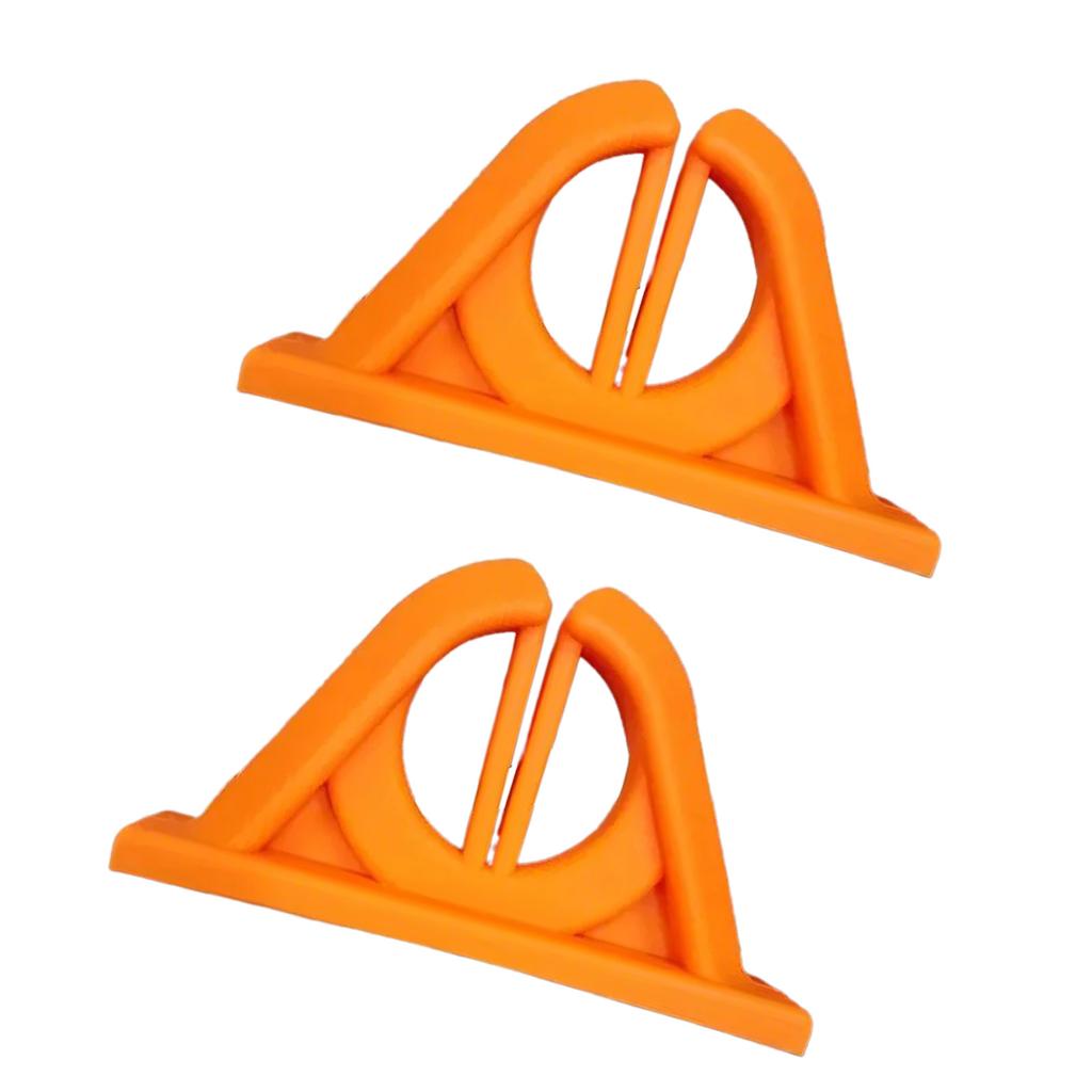 2Pcs Fishing Rod Display Clamp Fishing Rod Fixing Bracket Wall Mount Fishing Rod Fixing Clip Fishing Rod Storage Clip