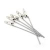 10Pcs Non-Insulated Electric Test Crocodile Metal Alligator Clips 10Cm Long
