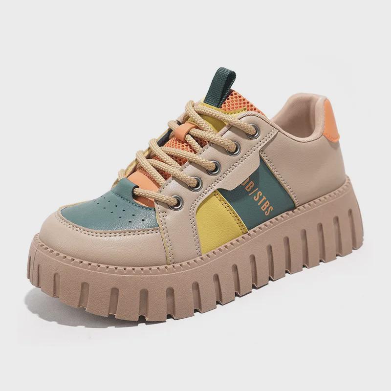 Весенние модные женские туфли в стиле Форреста Гампа 2025 года — повседневные, универсальные, мягкие кроссовки для студентов