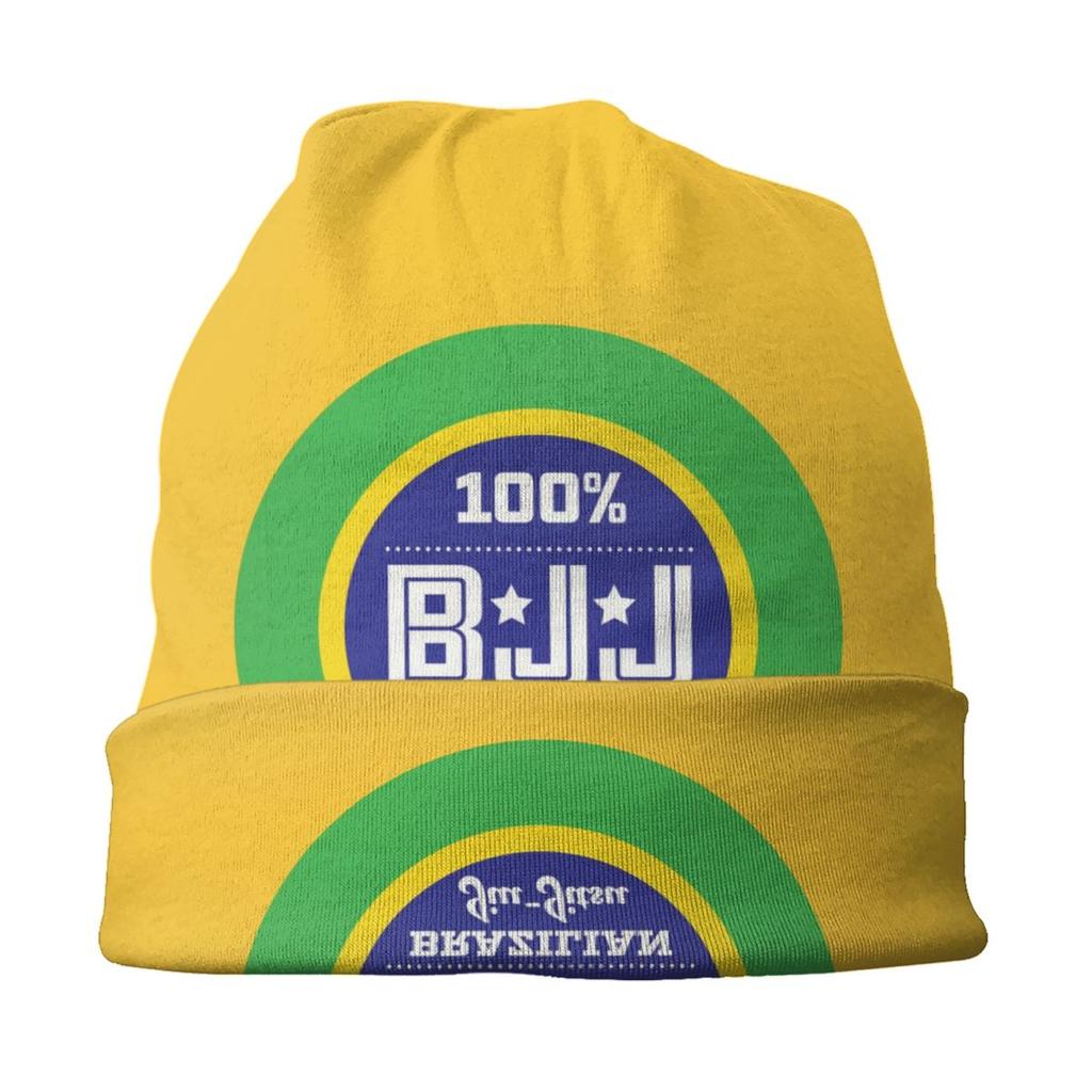 BJJ бразильское джиу-джитсу Skullies шапочки для унисекс женщин тренд унисекс зимняя теплая вязаная шапка для взрослых джиу-джитсу капот шапки