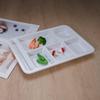 Melamine 6-Compartment Rectangular Serving Tray