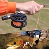 Fly Fishing Rod and Reel Combo 4-Piece Fly Fishing Rod 5/6wt Fly Reel Fly Fishing Line Lure Full Kit Fishing Rods