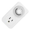 Таймер розетки механический обратный отсчет от 15 минут до 24 часов автоматическое отключение розетка