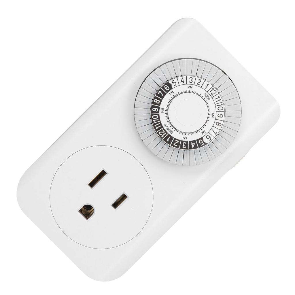 Таймер розетки механический обратный отсчет от 15 минут до 24 часов автоматическое отключение розетка