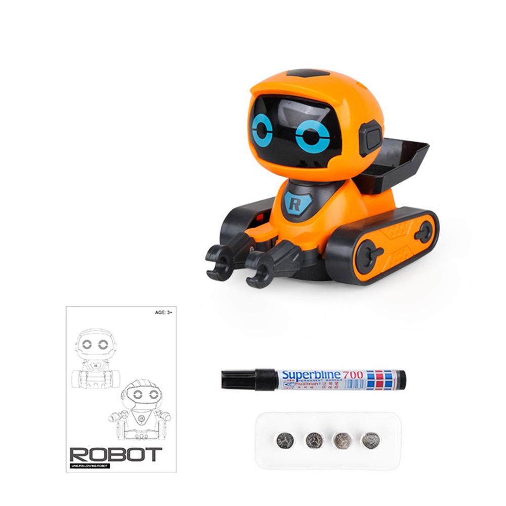 Track Drawing Smart Robot: Fun Early Education Toy with Sound Effects for Kids