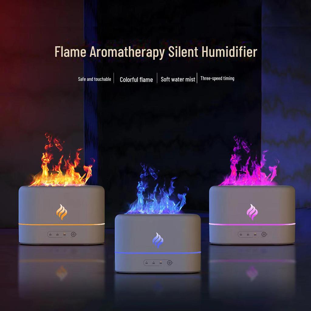 USB Silent Large-Capacity Aromatherapy Humidifier for Home & Bedroom