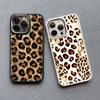 Силиконовый чехол для телефона с леопардовым принтом для iPhone 16 15 14 Pro Max Plus 13 12 11 Pro Max XR XS X 7 8 SE2 Ударопрочная задняя крышка Fundas