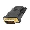 DVI-D (24+1) 25 Pin Male To HDMI-compatible Female Adapter Connector Converter Gold Plated