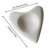 1PC Ceramic Birthday Gift Candle Holder Crafts Love Candle Holder Romantic Heart Shaped Desktop Decoration Multi-Style