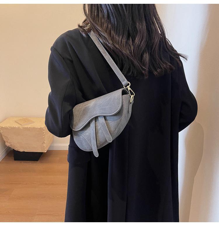 Мини сумка через плечо в ретро стиле: Европейский и американский стиль, дизайн помады с джинсовым принтом