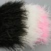 Ostrich Fur Turkey Feather Cloth Belt Diy Feather Handicraft Jewelry Clothing Luggage Decoration Material