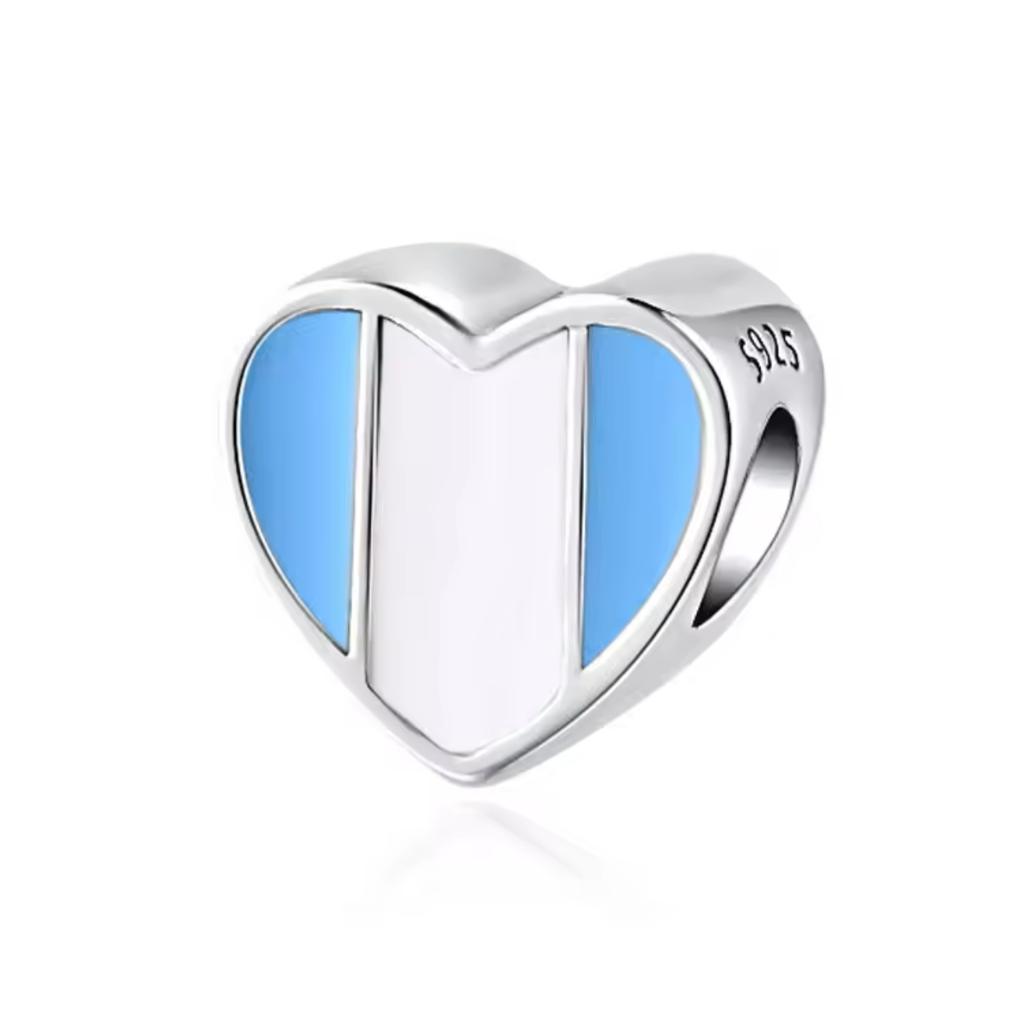 Новый медный кулон с флагом Испании, Великобритании, Франции, России, Бразилии, Аргентины, Перу, Сальвадора, подходит для оригинальных браслетов, сделай сам ювелирные изделия