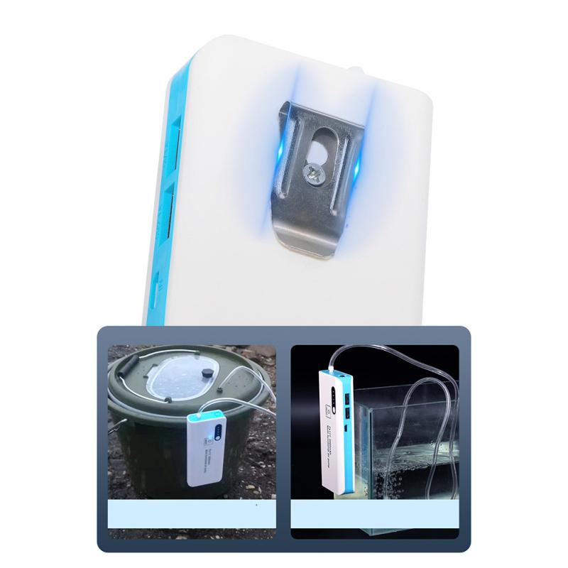 Мобильный кислородный насос, бытовой портативный перезаряжаемый аэратор для рыбалки, воздушный компрессор, рыболовные инструменты