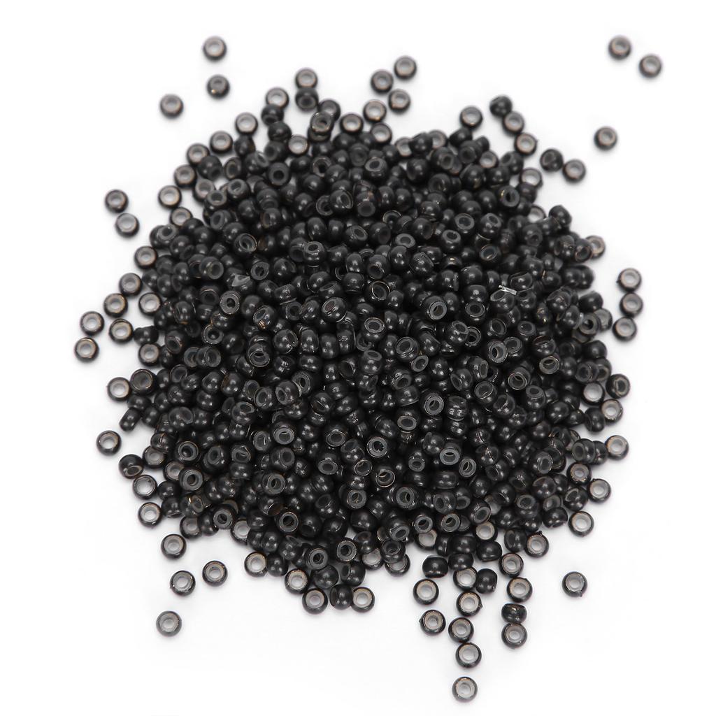 3 бутылки 3,0 мм силиконовые микро-звенья кольца бусины маленький удобный инструмент для наращивания волос (1#/3#/5#)