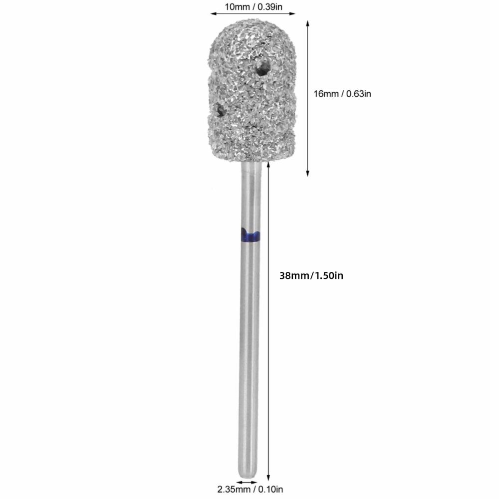 Round Rotary Tool Burr Pedicure Cone Drill Bit Professional salon foot care accessories