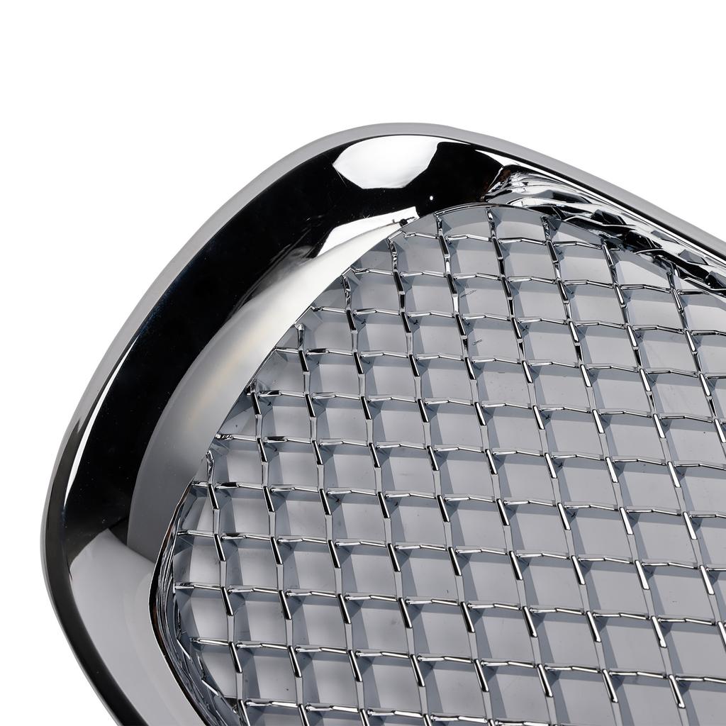 XF-R Style Front Bumper Grill Grille Fit Jaguar XF 2008-2011 Chrome