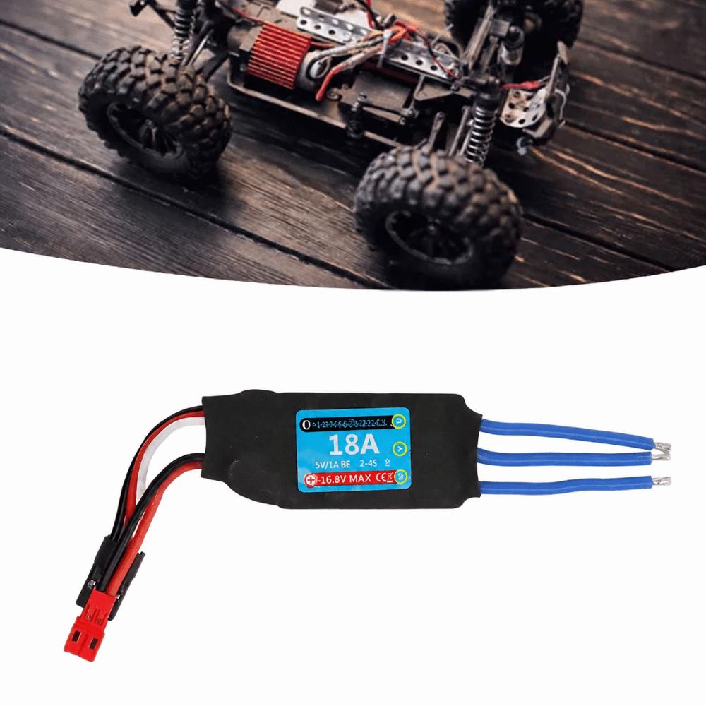 2-4S Brushless ESC 18A RC Car ESC Durable Mini ESC  For RC Boat