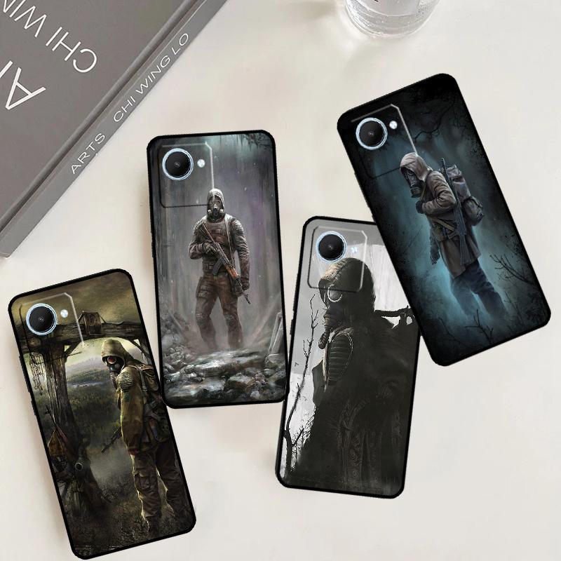 Чехол Stalker Clear Sky для Realme 12 9 10 11 Pro Plus GT5 GT3 GT Neo5 C35 C31 C30 C25s C21Y C33 C51 C53 C55