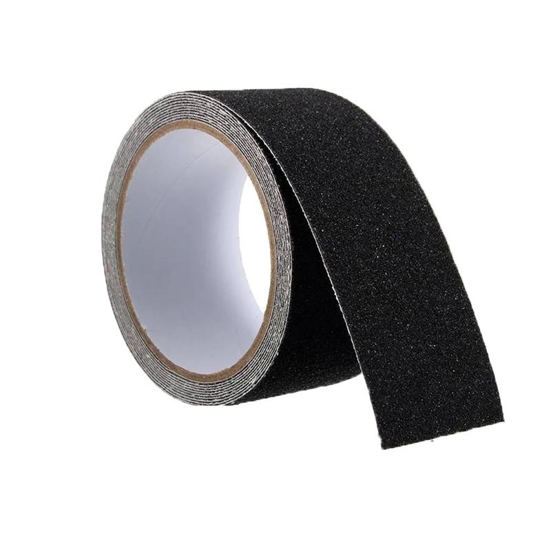 Abrasive Anti Slip Tape Black Grip Tape Anti Slip Tape For Stairs Indoor Waterproof Stair Steps