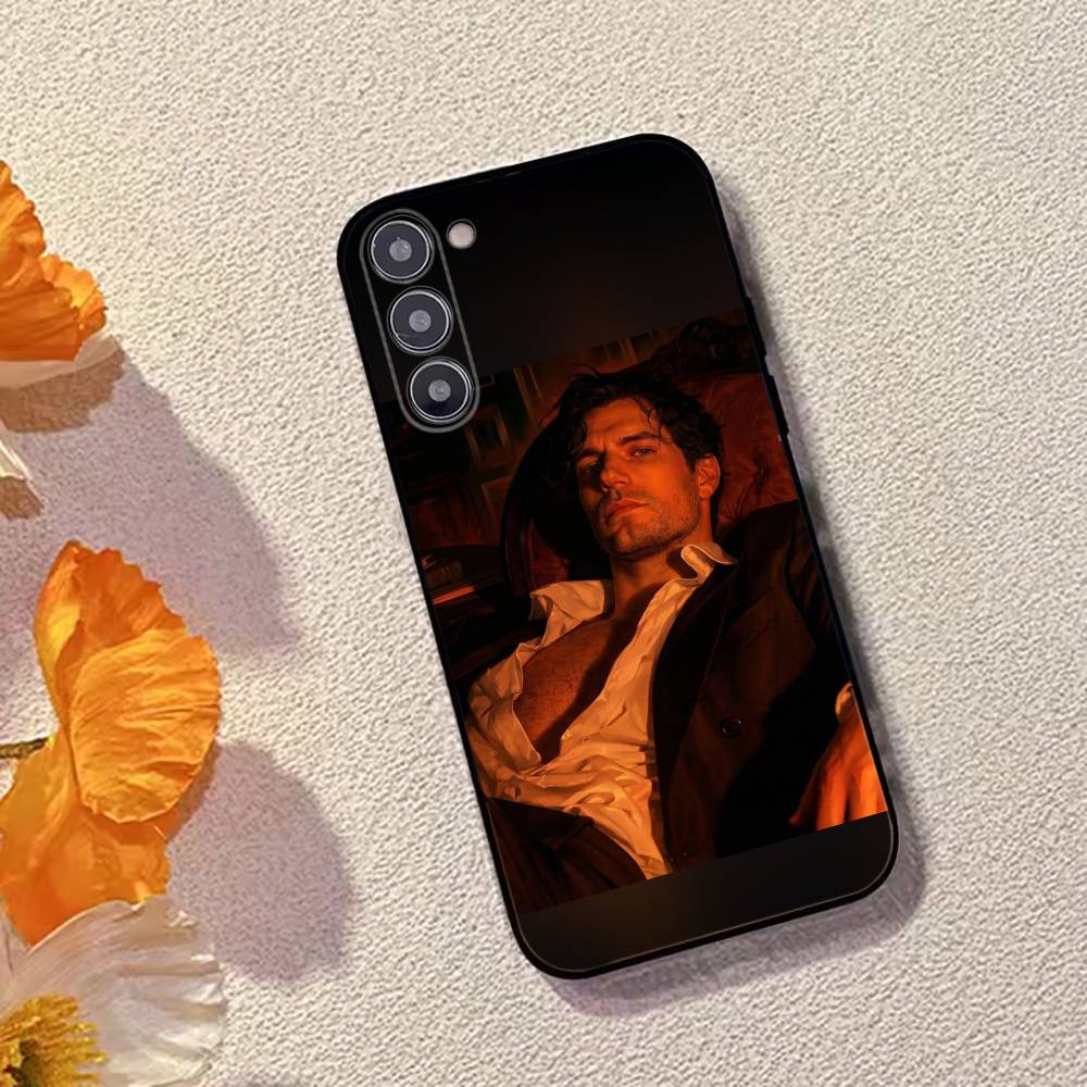 Чехол для телефона с изображением актера Г-Генри К-Кавилла Для Samsung Galaxy A73,A72,A71,A70,A53,A52,A51,Мягкий силиконовый черный чехол