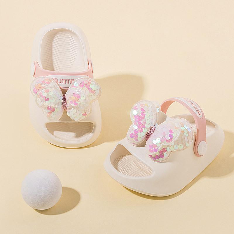 Pantuflas Мультяшные детские тапочки Летние милые сандалии для девочек Нескользящие домашние туфли для мальчиков Дышащая детская обувь Шлепанцы Zapatos Niña