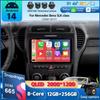 Автомобильное радио Android 14 для Mercedes Benz SLK class R171 SLK200 SLK280 SLK300 2000-2011 GPS навигация мультимедийный проигрыватель стерео DSP