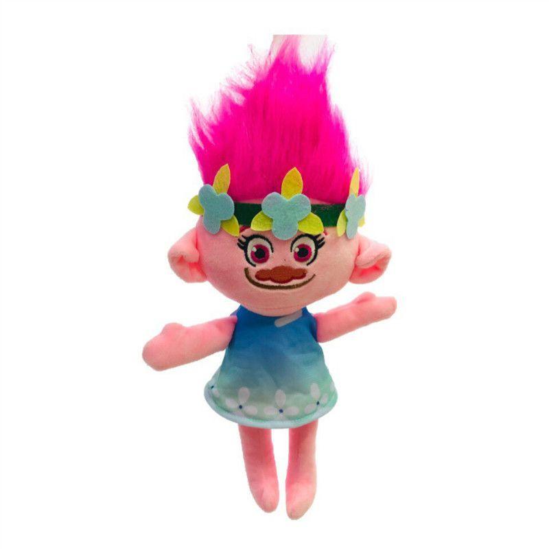 Плюшевая кукла Dreamworks Movie Trolls World Tour Poppy Branch Barb, мягкая игрушка, идеально подходит для детей