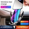 15W Car Wireless Charger Magnetic Automatic Car Mount Phone Holder For iPhone Xiaomi Samsung Infrared Induction Fast Charging