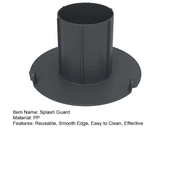 Защита от брызг миксера, защита от брызг, пищевое антипригарное покрытие, экологически чистое, гладкий край, универсальная мешалка, защита от брызг, защитный чехол для кухни