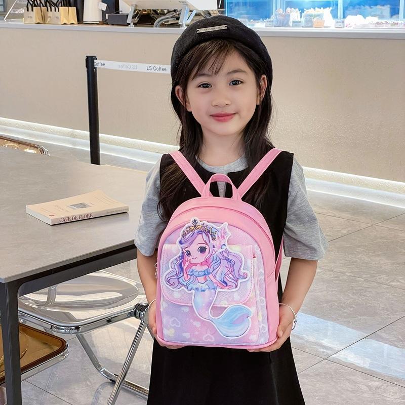 Kindergarten Primary School Students Schoolbag Cute Cartoon Cute Baby Backpack Children'S Bag