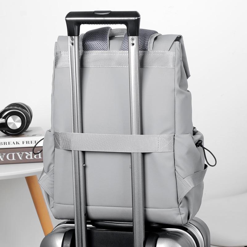 Мужской модный рюкзак: Легкая, вместительная сумка для деловых поездок и переноски компьютеров.