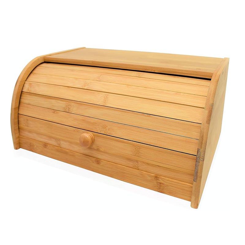 Hot Sale 2025 Kitchen Food Storage Large Roll Top Bread Storage Bin Eco-friendly Kitchenware Bread Food Keeper Bread Storage Box