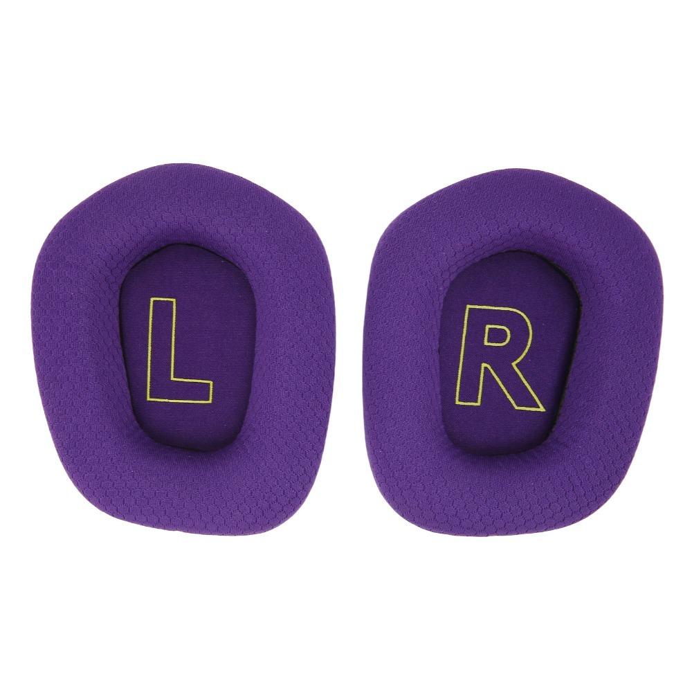 2PCS Breathable Mesh Noise Isolation Earcups for Logitech G733 Headphones Comfort Enhancement
