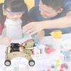Детский DIY деревянный научный модель-конструктор маленькой машинки на ветряной тяге, настраиваемая развивающая игрушка