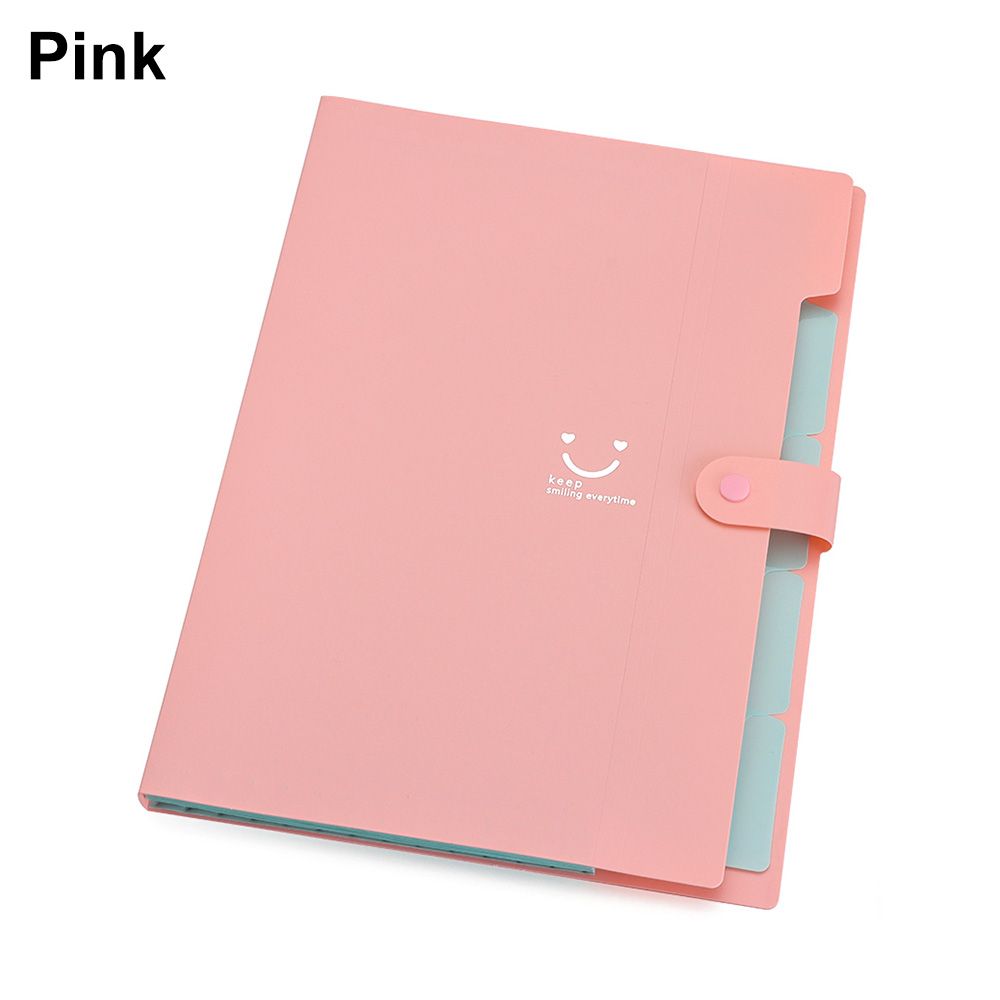 Large Capacity File Classify Document Holder Data Book A4 File Bag Portfolio Bill Folder Holder