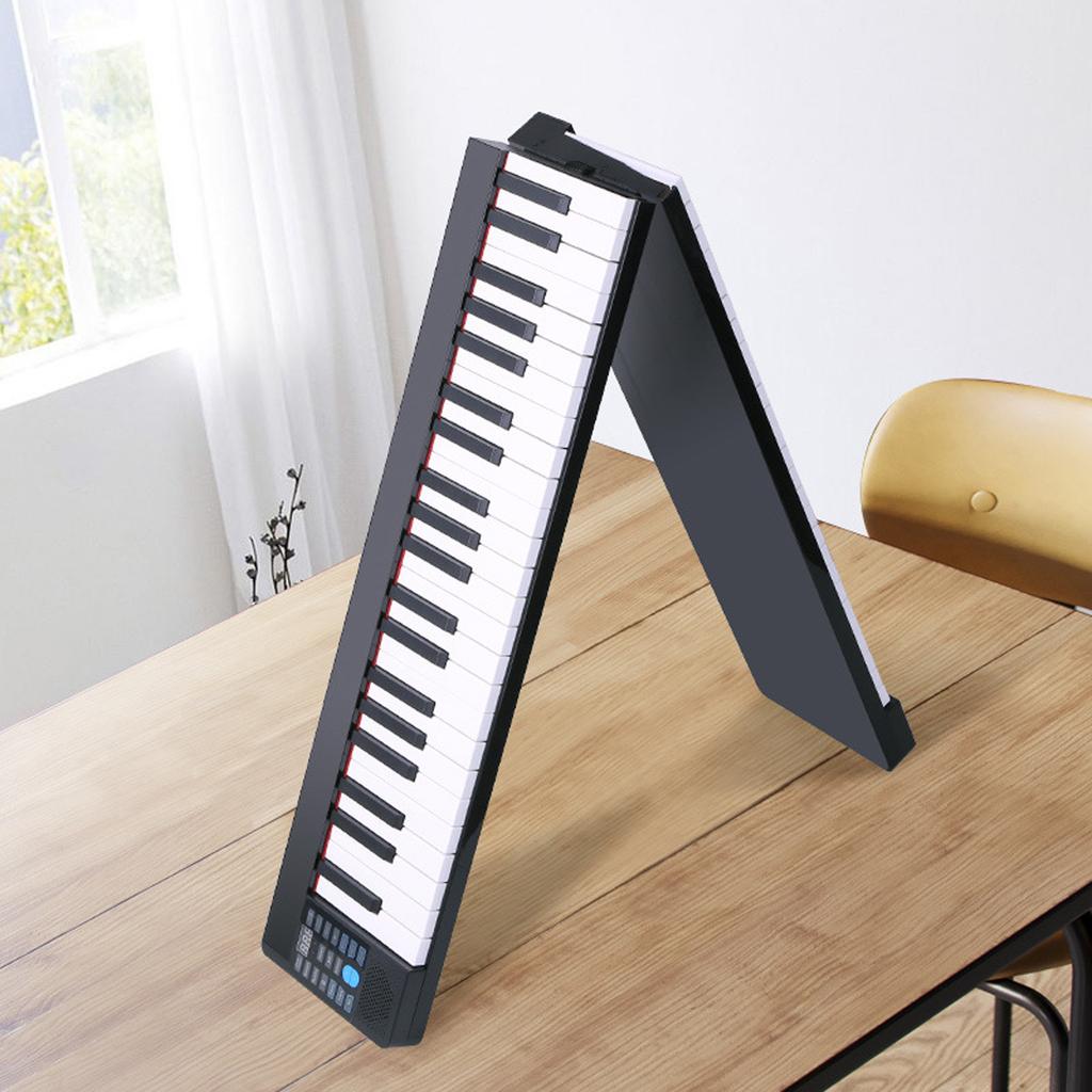 61-Key Foldable Electronic Piano Multifunctional Electronic Organ Folding Digital Piano 61 Keys