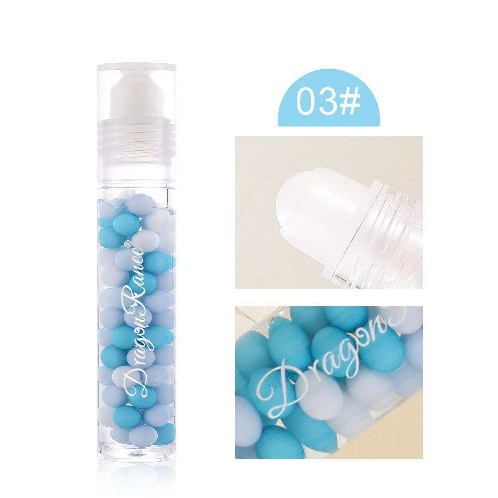 Красочные шариковые блески для губ, прозрачный бальзам для губ, глянцевые стеклянные губы увлажняющее масло для губ Go Pearl Lip Glaze Lip Care