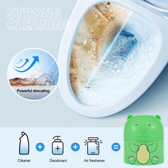 1/3 шт. Чистящее средство для туалета, глубокое очищение, защитное покрытие, освежающее чистящее средство для ванной комнаты, отсутствие беспорядка, дезодорирующее, ароматерапия
