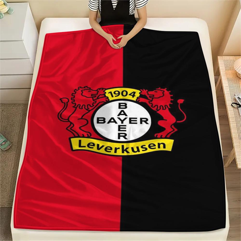 1pc Bayer 04 Leverkusen Print Flannel Blanket, High quality Comfortable for All Seasons, Home Decor, Warmth and Comfort, Perfect for Christmas Gifts14