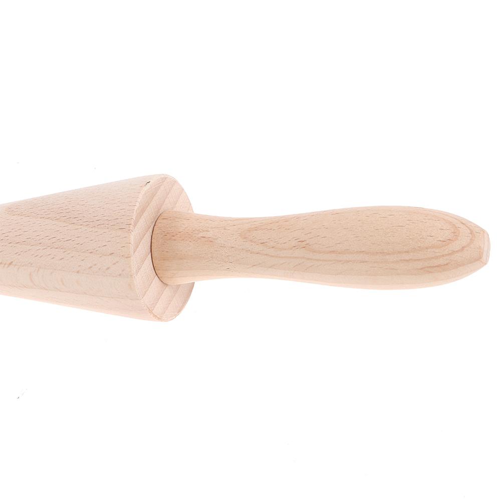 Wooden Pizzelle Roller Moulds 9.45 in Pizzelle Roller Baking Tool Baking Pastry Roll  For DIY Tools