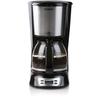 Filter Coffee Maker - DOMO - DO708K - 1000 W - 1.5 L - 12 Cups - LCD Screen - 24 H Timer - Black and Stainless Steel