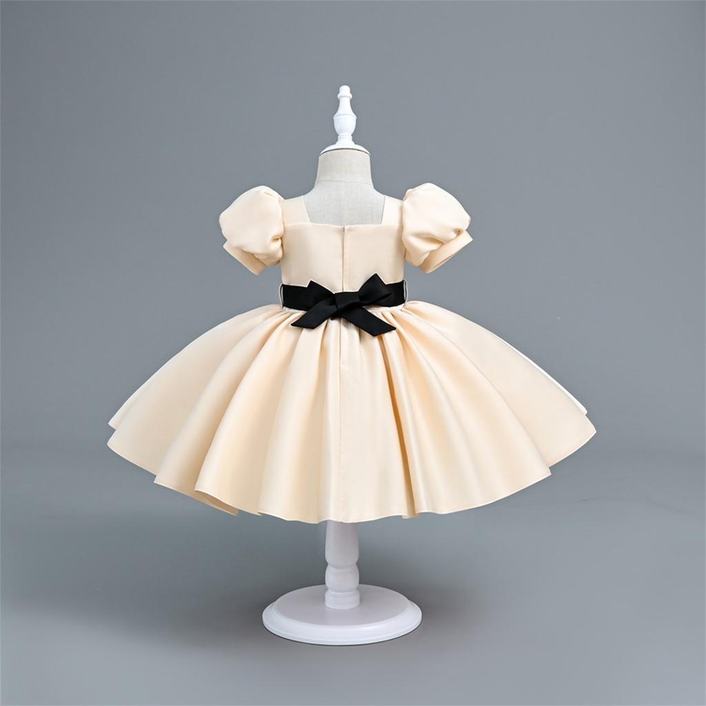 Детские платья, стильные платья принцесс, юбки с пайетками, костюмы для выступлений для детей среднего и старшего возрастаЮбки для девочек