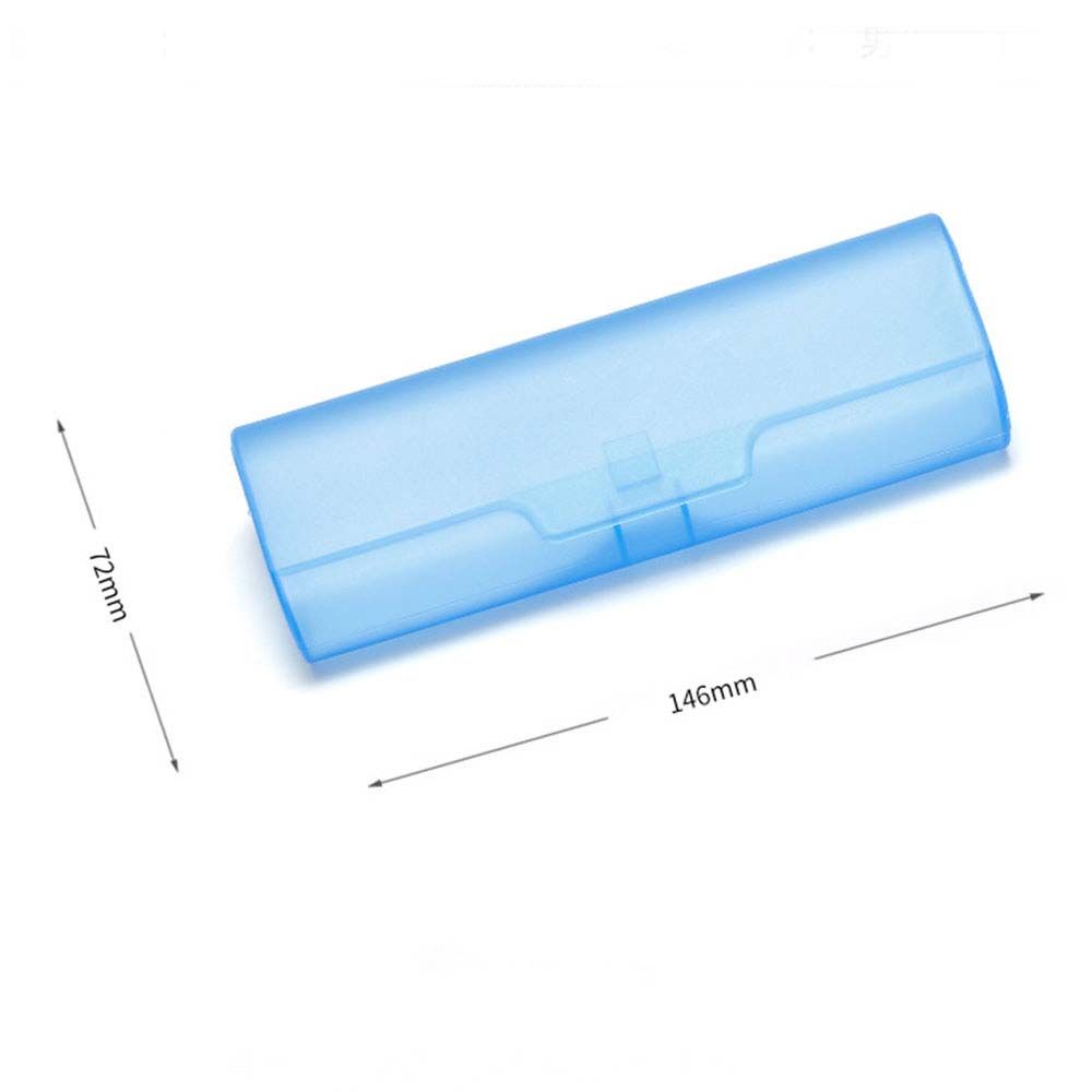 Пластиковый матовый жесткий футляр для очков для подростков и женщин Футляр для очков Футляр для очков для чтения Коробка для очков