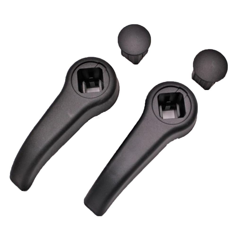 Рычаг регулировки сиденья Renault Clio 2, Twingo 1-Черный-2 шт.